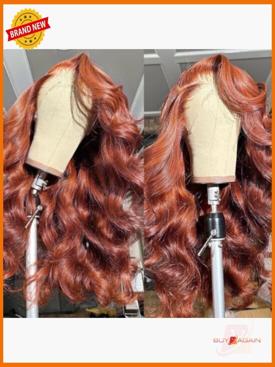 30 Inch Body Wave Lace Front Wig 180% Density Glueless Human Hair